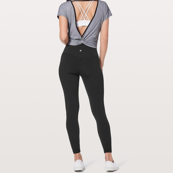 Lululemon Align II Tight Leggings 25” 7/8 length - Black - Sizes 2 &4 - Picture 9 of 13